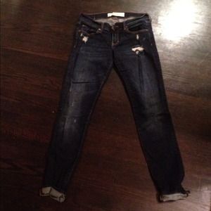 SOLD BUNDLE *A&F dark wash jeans.