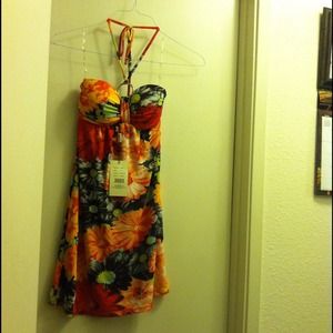Cute flower dress size L