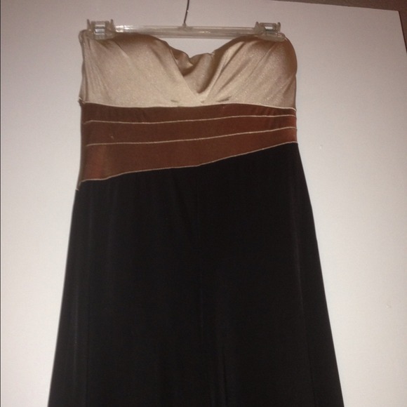 🚫SOLD🚫Tube colorblock palazzo romper. Worn once! - Picture 3 of 4