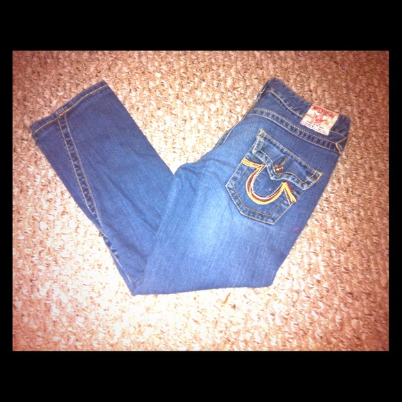 True Religion Joey Big T Capri | BEST OFFERS Takes