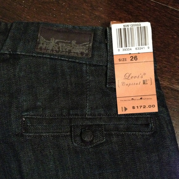 Levi's capital E wide leg trouser denim - Picture 4 of 4