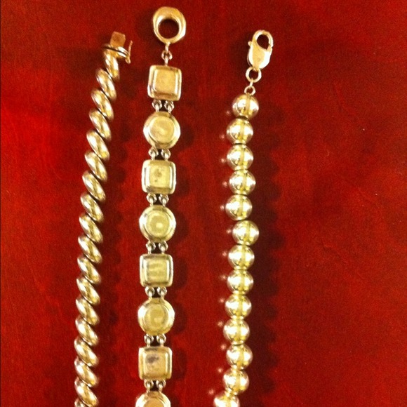 Jewelry - Solid sterling silver bracelets.