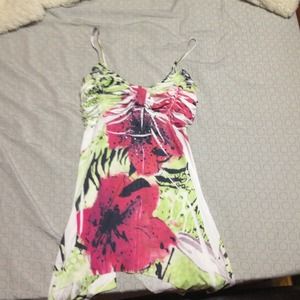 Beautiful flower top