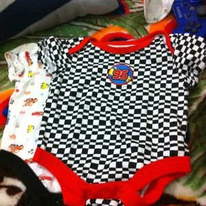 🚫Reserved Trade!! CARS!! Onesies