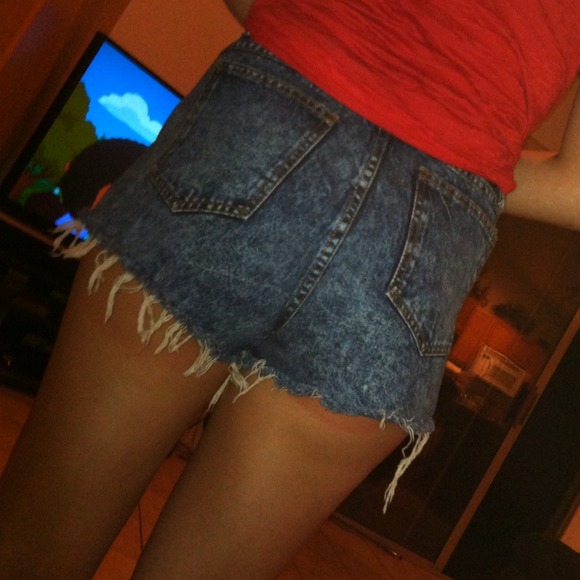 High waisted shorts