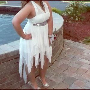 Hi-Low prom dress worn 1 time