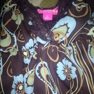 Layered maternity tank top