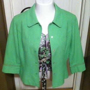 Size 12 Etcetera Jacket-matches shell in my closet