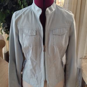 Sky blue denim jacket