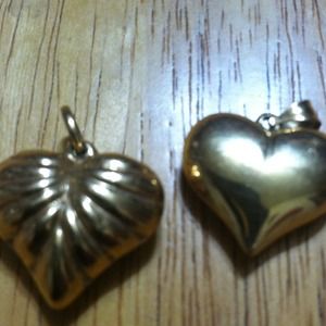 14 k gold hearts --SOLD-- @ozuna