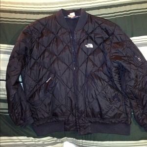 The Northface quilted jacket