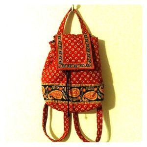 On hold Authentic Vera Bradley back pack
