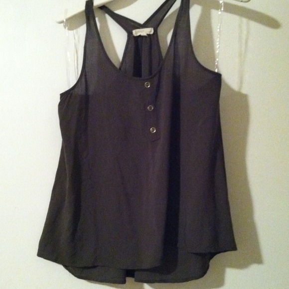 Retro racerback tank.