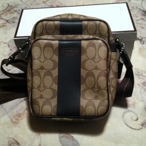 Coach flight bag