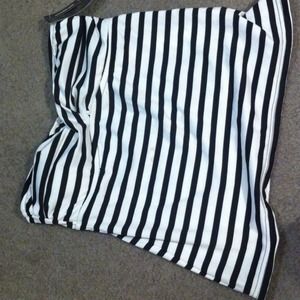 NWT Striped bathing suit separate