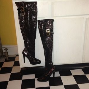 Baby phat thigh high HOT boots