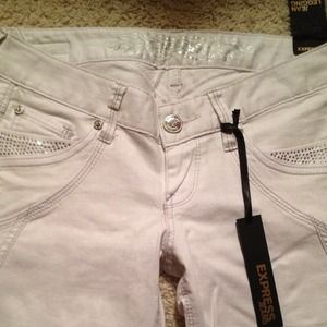 Express skinny jeans