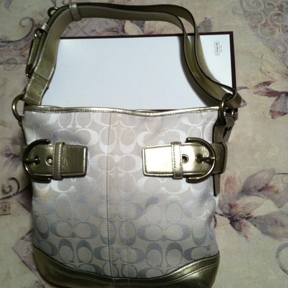 Coach small hobo bag.