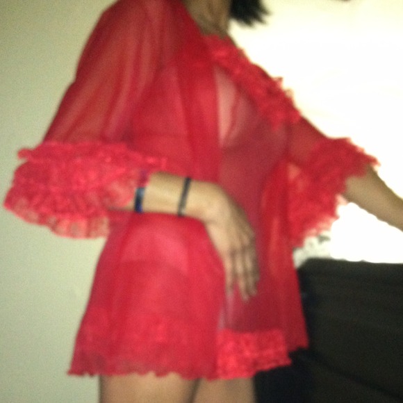 Red hot nightie