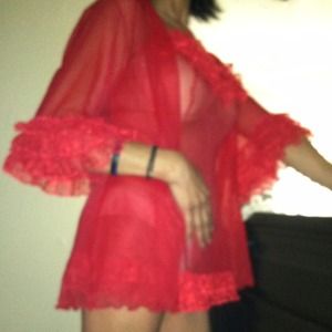 Red hot nightie