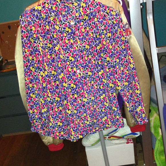 Colorful button up - Picture 1 of 2