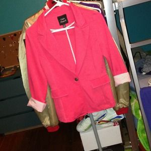 Coral blazer