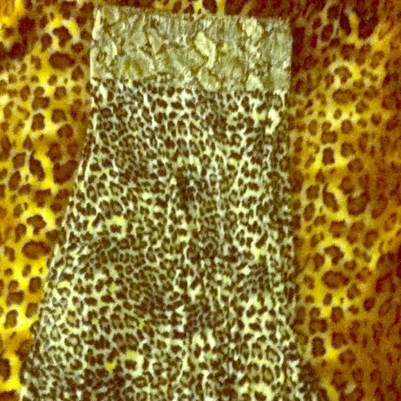 Animal print dress