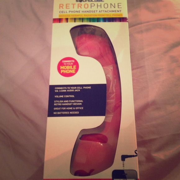 Pink RetroPhone--super cute accessory