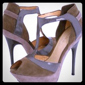 L.A.M.B. platform sandals