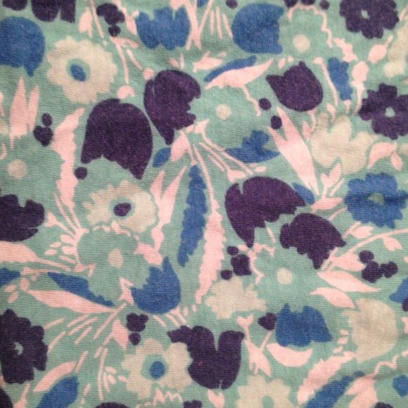 Blue printed halter top (small) - Picture 2 of 3