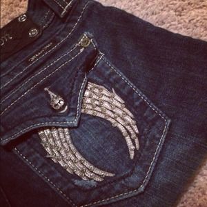 ON HOLD miss me jeans size 25