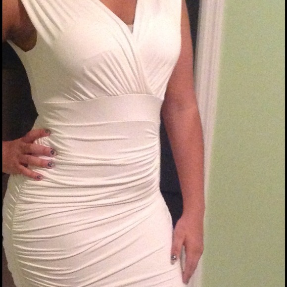Sexy white dress