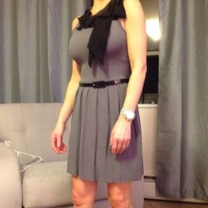Heather grey dress