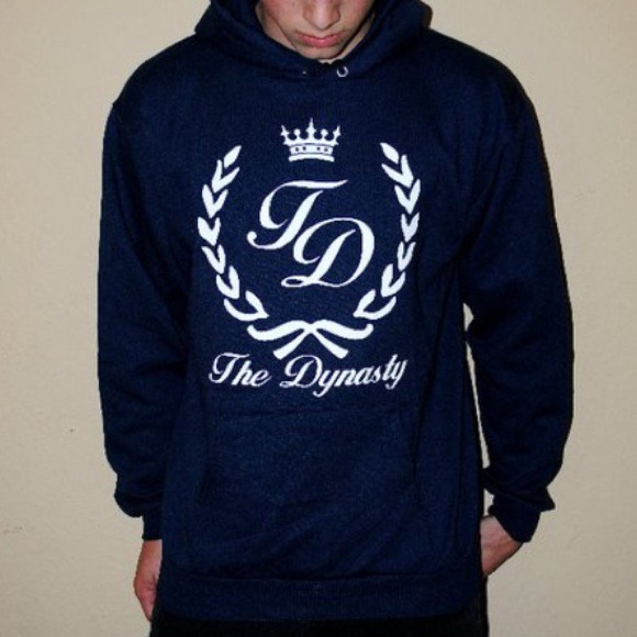 THE DYNASTY navy hoodie!!