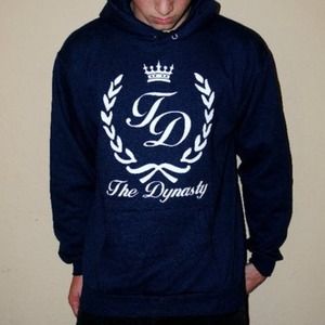 THE DYNASTY navy hoodie!!