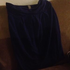 Plain blue tube top lush brand! Great for summer!!