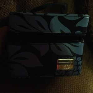 Roxy zip make-up/travel /mirror case