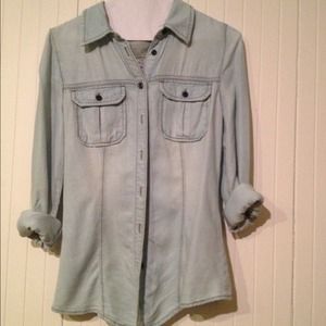 Faded denim Guess shirt