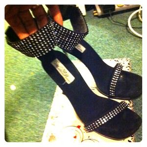 Wild rosé black lamy pumps