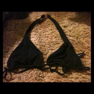 Navy authentic Ralph Lauren Polo swimsuit top