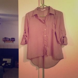 Tan Sheer Shirt