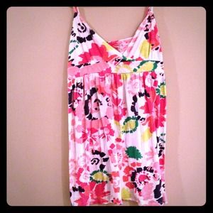 Floral 100%cotton dress