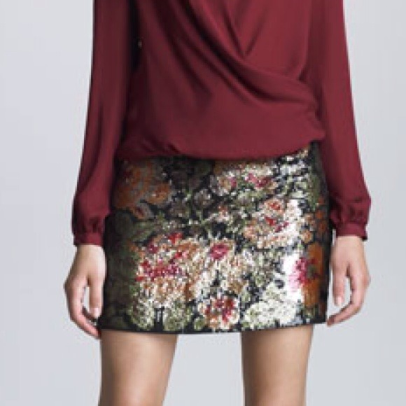 Haute Hippie Dresses & Skirts - Haute Hippie sequined mini skirt