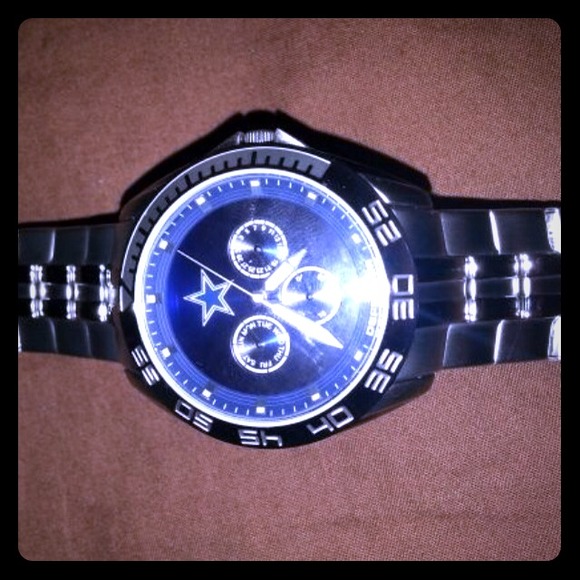 Cowboys NFL Fossil Watch