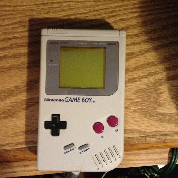 Original Nintendo game boy with games