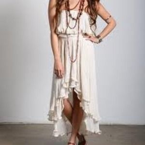 Jen's pirate booty goddess gauze dress