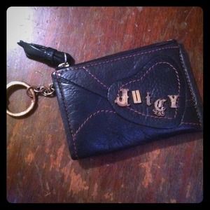 Juicy Couture keychain wallet