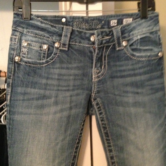 Size 26 inseam 33" miss me jeans