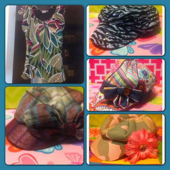 @queenb2u hat&top bundle