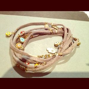 Hamsa wrap bracelet!!